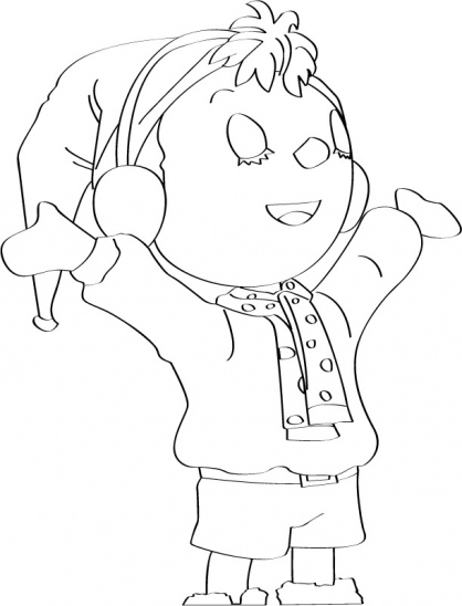 Coloring page: Noddy (Cartoons) #44751 - Free Printable Coloring Pages