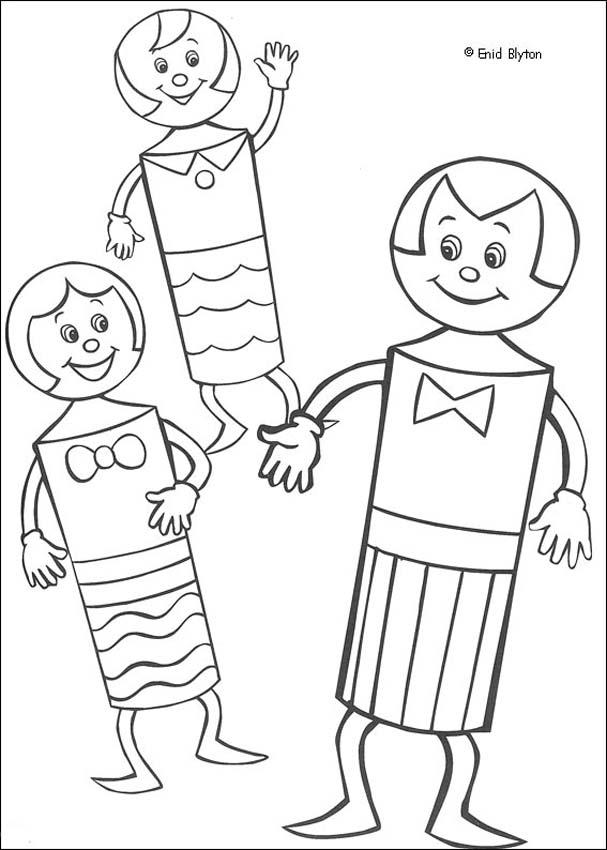Coloring page: Noddy (Cartoons) #44756 - Free Printable Coloring Pages