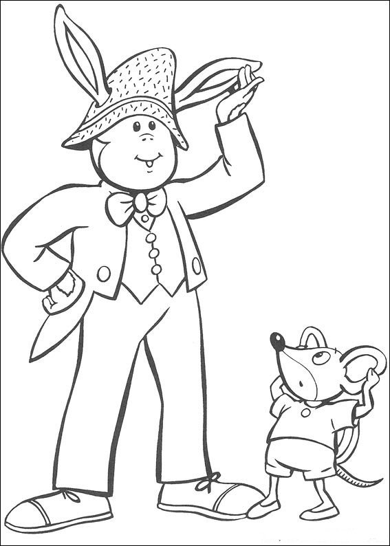 Coloring page: Noddy (Cartoons) #44777 - Free Printable Coloring Pages