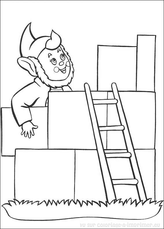 Coloring page: Noddy (Cartoons) #44785 - Free Printable Coloring Pages