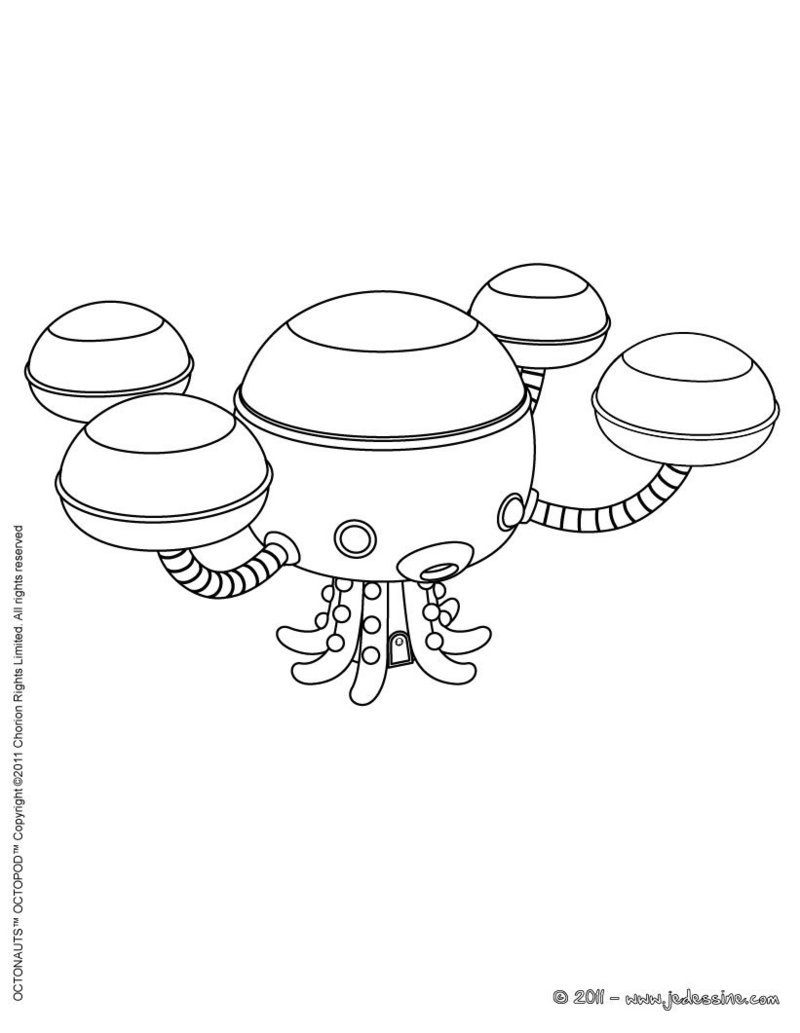 Coloring page: Octonauts (Cartoons) #40588 - Free Printable Coloring Pages