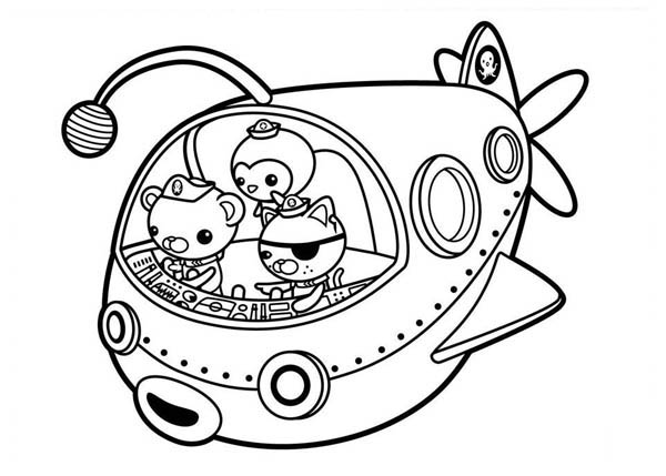 Coloring page: Octonauts (Cartoons) #40602 - Free Printable Coloring Pages