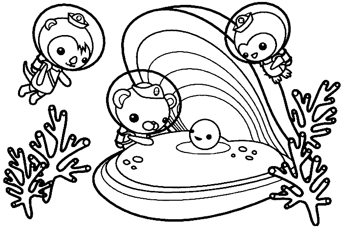 Coloring page: Octonauts (Cartoons) #40626 - Free Printable Coloring Pages