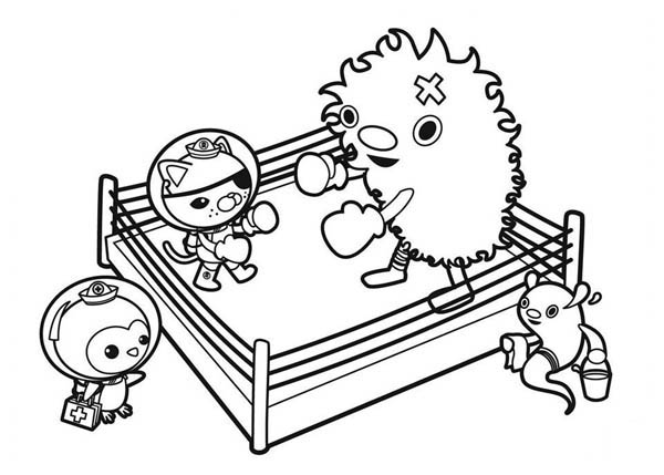 Coloring page: Octonauts (Cartoons) #40641 - Free Printable Coloring Pages