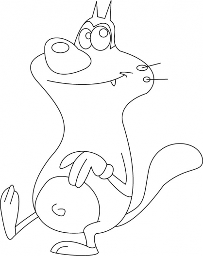 Drawing Oggy and the Cockroaches #37853 (Cartoons) – Printable coloring  pages