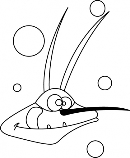 Coloring page: Oggy and the Cockroaches (Cartoons) #37941 - Free Printable Coloring Pages