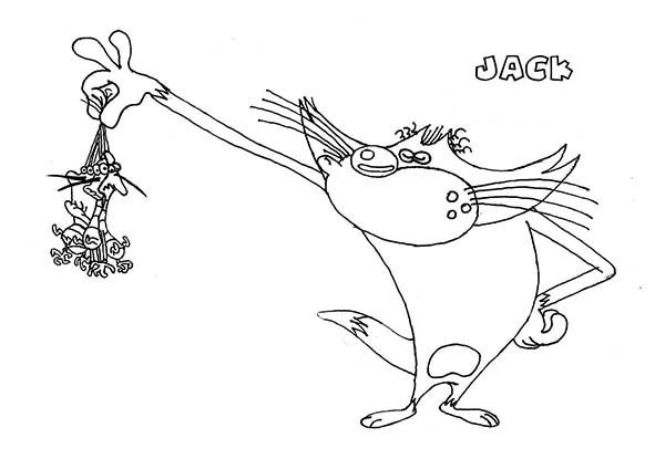 Coloring page: Oggy and the Cockroaches (Cartoons) #37995 - Free Printable Coloring Pages
