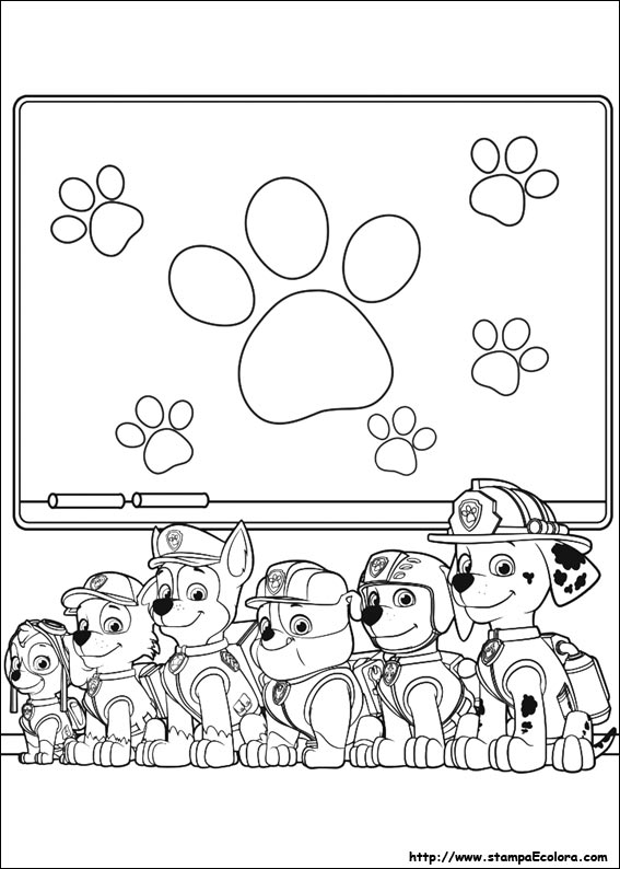 Coloring page: Paw Patrol (Cartoons) #44348 - Free Printable Coloring Pages