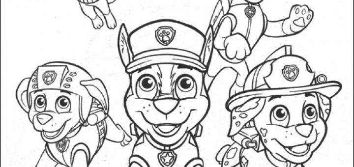 Coloring page: Paw Patrol (Cartoons) #44393 - Free Printable Coloring Pages