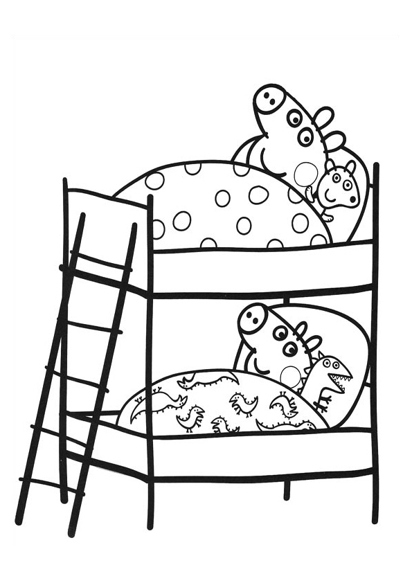 Coloring page: Peppa Pig (Cartoons) #43908 - Free Printable Coloring Pages