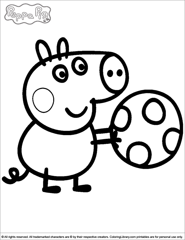 Coloring page: Peppa Pig (Cartoons) #43915 - Free Printable Coloring Pages