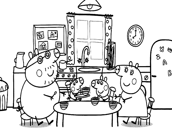 Coloring page: Peppa Pig (Cartoons) #43957 - Free Printable Coloring Pages