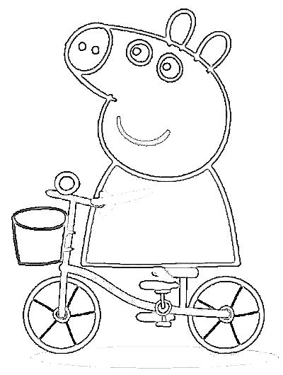 Coloring page: Peppa Pig (Cartoons) #43966 - Free Printable Coloring Pages