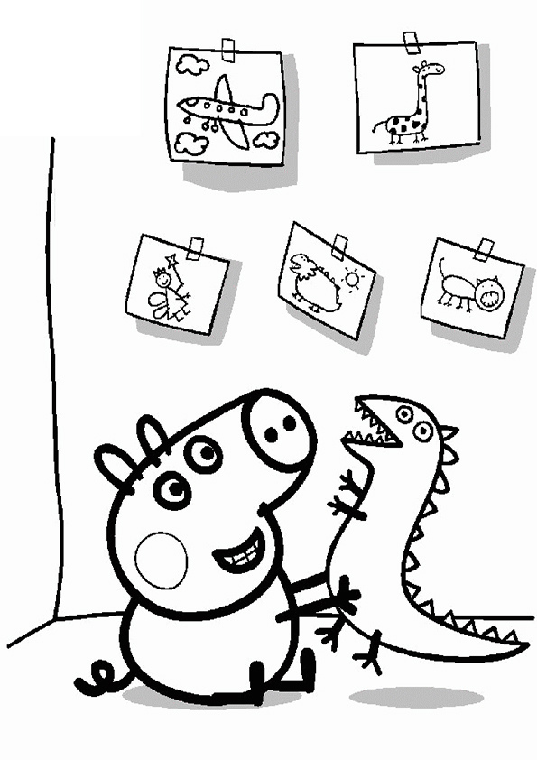 Coloring page: Peppa Pig (Cartoons) #43970 - Free Printable Coloring Pages