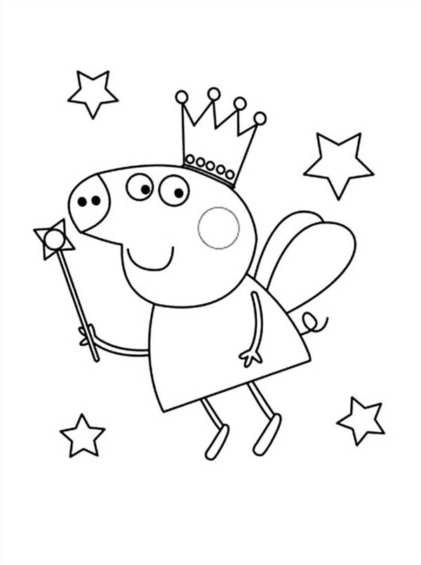 peppa pig coloring pages for kids printable