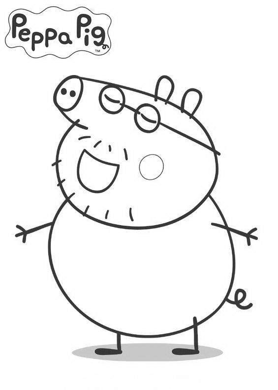 Coloring page: Peppa Pig (Cartoons) #44000 - Free Printable Coloring Pages