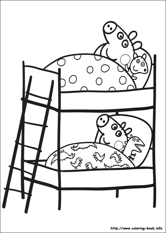 Coloring page: Peppa Pig (Cartoons) #44004 - Free Printable Coloring Pages