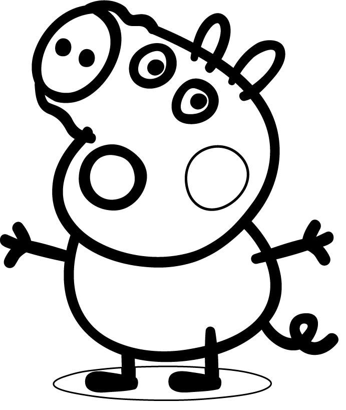 Coloring page: Peppa Pig (Cartoons) #44009 - Free Printable Coloring Pages