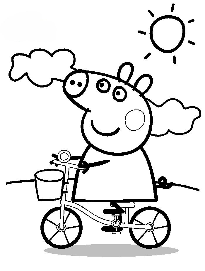 Coloring page: Peppa Pig (Cartoons) #44032 - Free Printable Coloring Pages