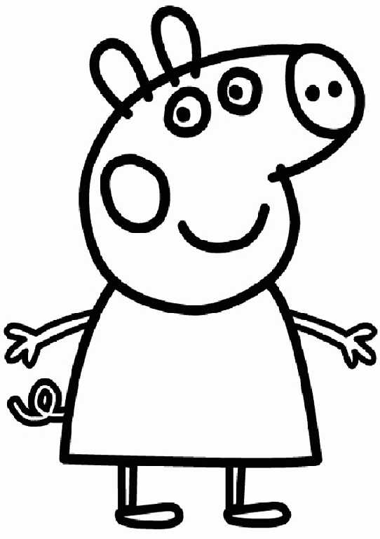 Coloring page: Peppa Pig (Cartoons) #44038 - Free Printable Coloring Pages