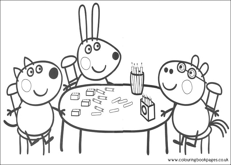 Coloring page: Peppa Pig (Cartoons) #44068 - Free Printable Coloring Pages