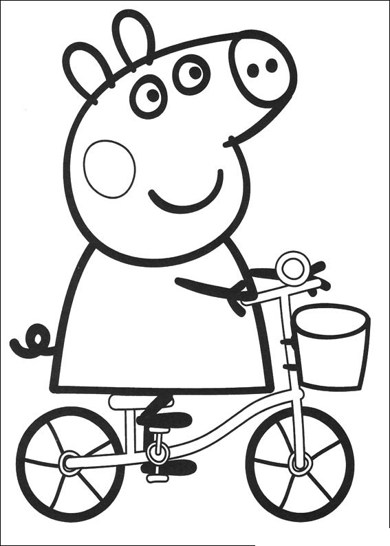 Coloring page: Peppa Pig (Cartoons) #44093 - Free Printable Coloring Pages