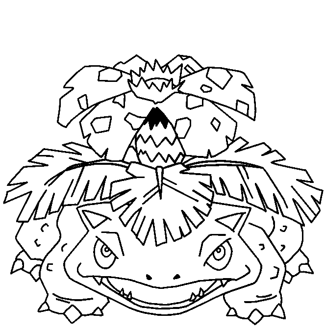 Drawing Pokemon Cartoons Printable Coloring Pages