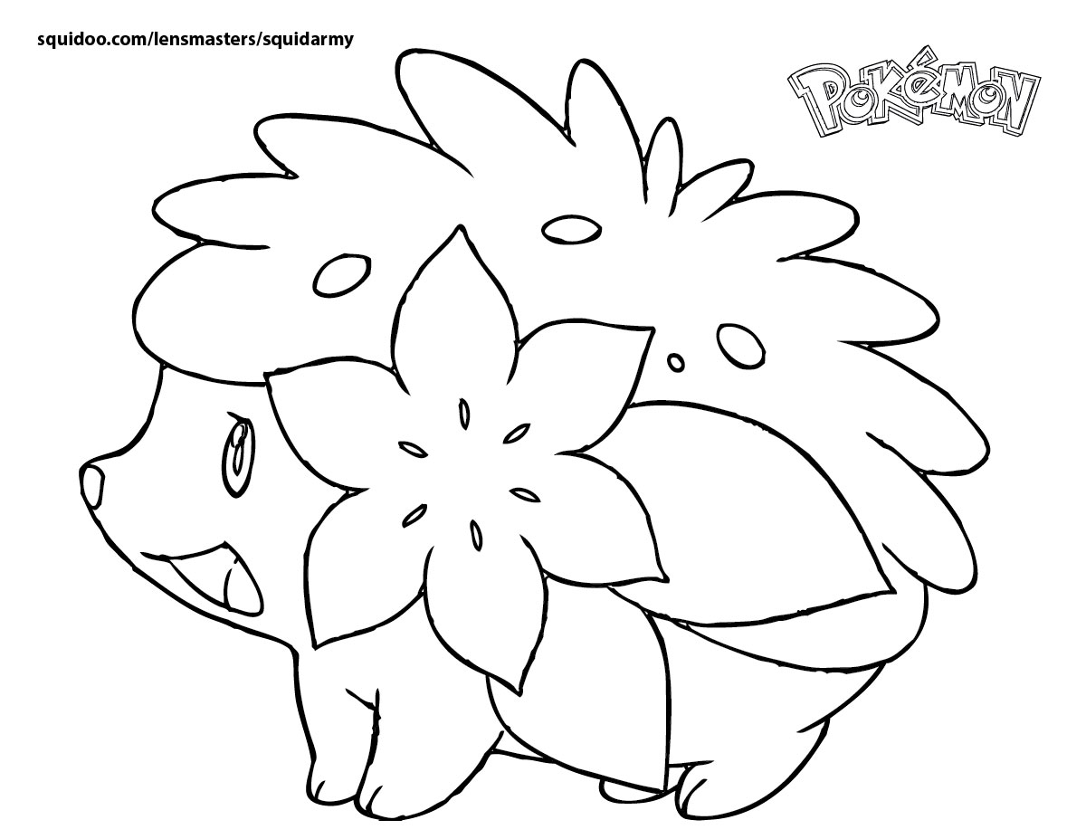 Coloring page: Pokemon (Cartoons) #24659 - Free Printable Coloring Pages