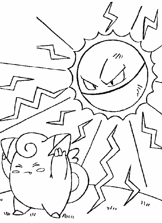 Coloring page: Pokemon (Cartoons) #24669 - Free Printable Coloring Pages