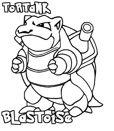 Coloring page: Pokemon (Cartoons) #24680 - Free Printable Coloring Pages