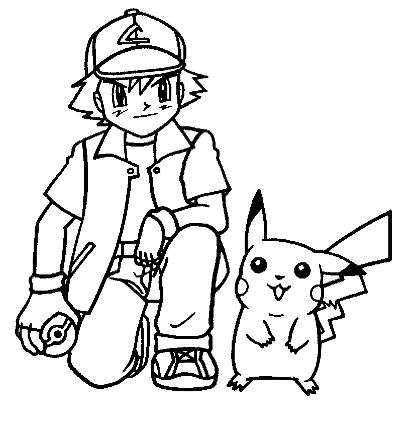 Coloring page: Pokemon (Cartoons) #24688 - Free Printable Coloring Pages