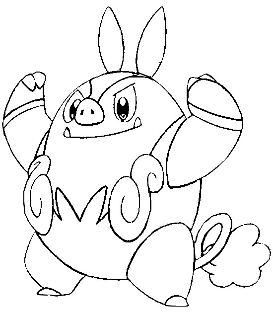 Coloring page: Pokemon (Cartoons) #24693 - Free Printable Coloring Pages