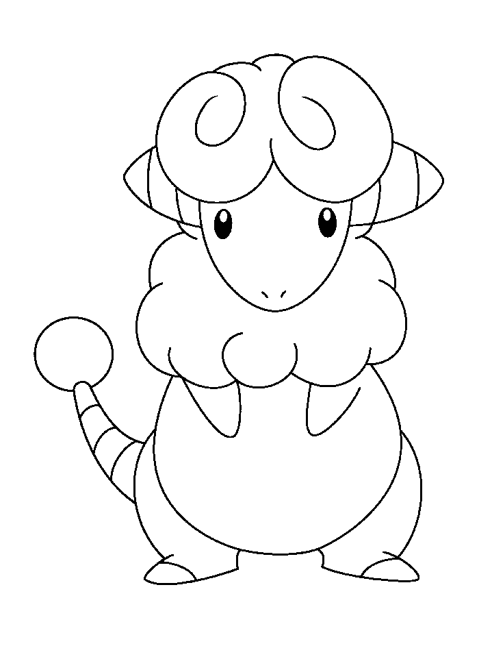 Drawing Pokemon #24695 (Cartoons) – Printable coloring pages