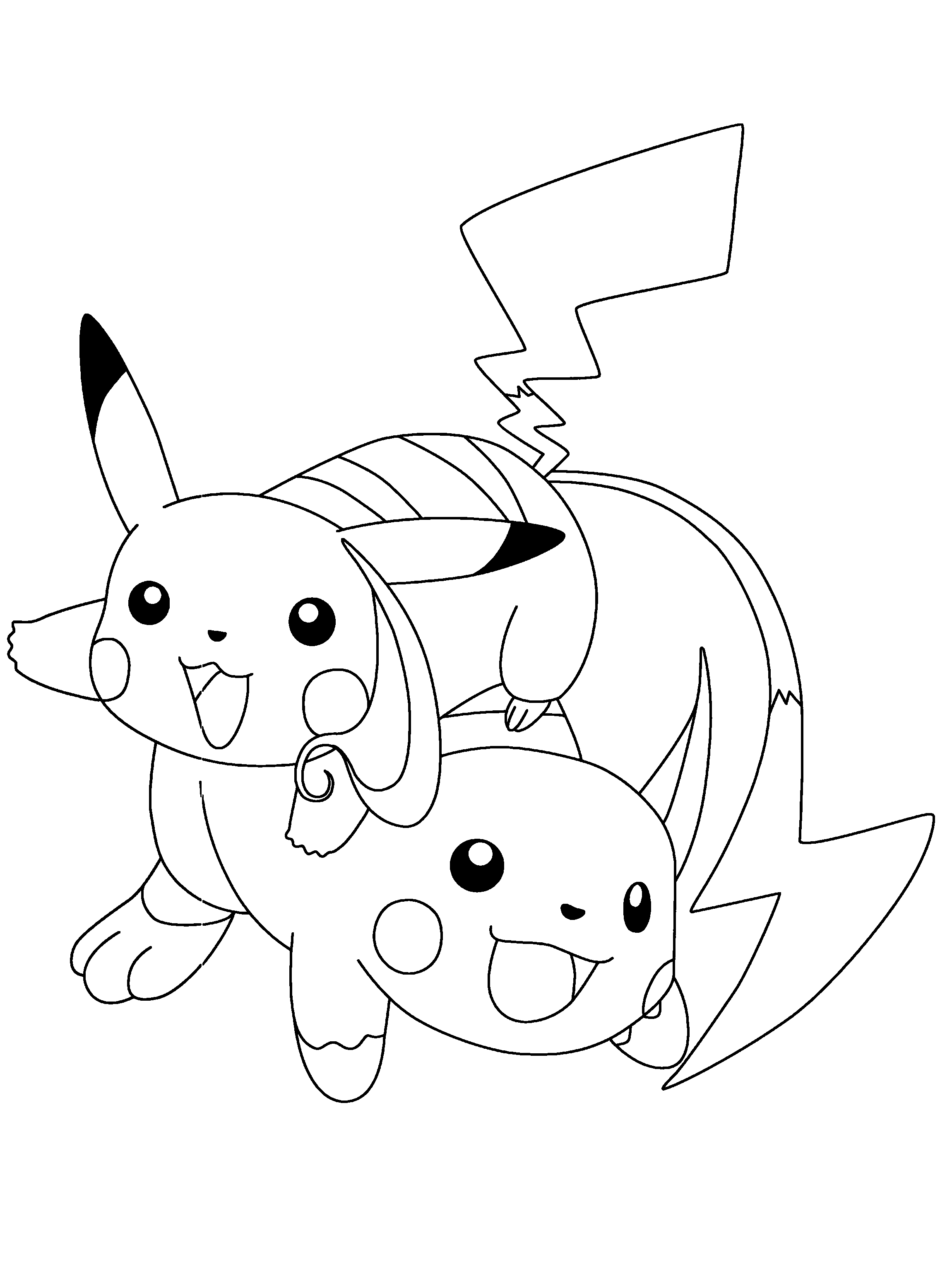 Coloring page: Pokemon (Cartoons) #24707 - Free Printable Coloring Pages