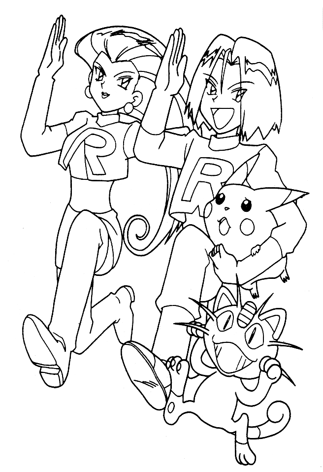 Coloring page: Pokemon (Cartoons) #24734 - Free Printable Coloring Pages