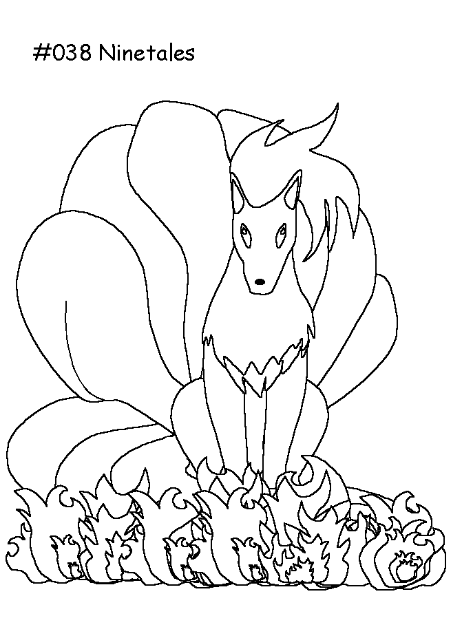 Coloring page: Pokemon (Cartoons) #24759 - Free Printable Coloring Pages