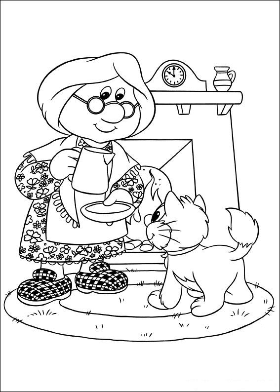 Coloring page: Postman Pat (Cartoons) #49500 - Free Printable Coloring Pages