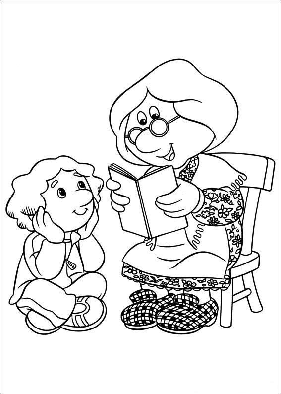 Coloring page: Postman Pat (Cartoons) #49512 - Free Printable Coloring Pages