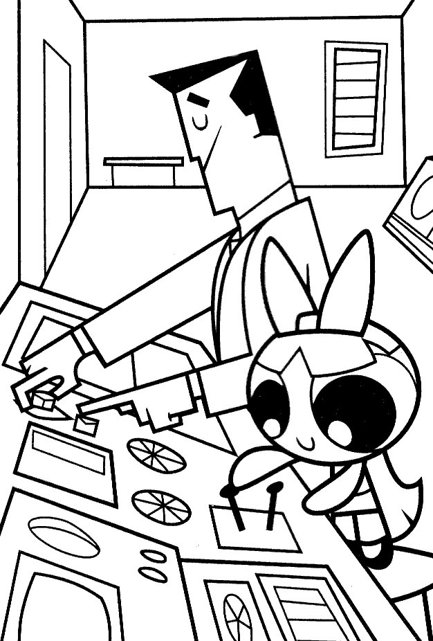 Coloring page: Powerpuff Girls (Cartoons) #39424 - Free Printable Coloring Pages
