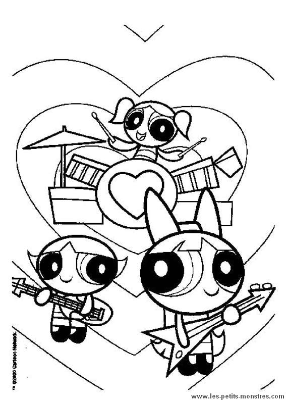 Coloring page: Powerpuff Girls (Cartoons) #39440 - Free Printable Coloring Pages
