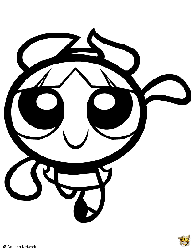 Coloring page: Powerpuff Girls (Cartoons) #39535 - Free Printable Coloring Pages
