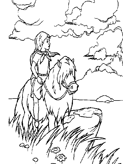 Coloring page: Quest for Camelot (Cartoons) #41734 - Free Printable Coloring Pages