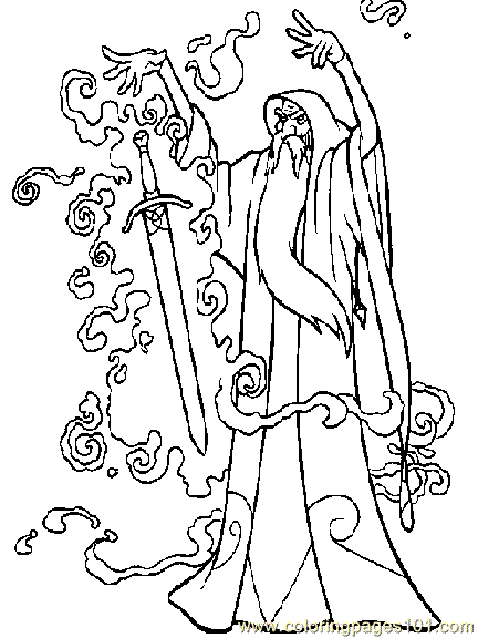 Coloring page: Quest for Camelot (Cartoons) #41736 - Free Printable Coloring Pages