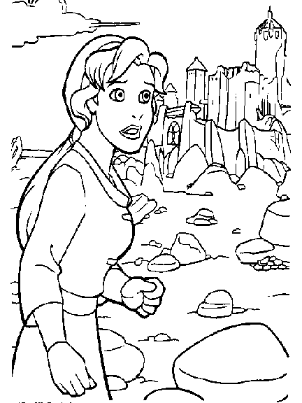 Coloring page: Quest for Camelot (Cartoons) #41737 - Free Printable Coloring Pages