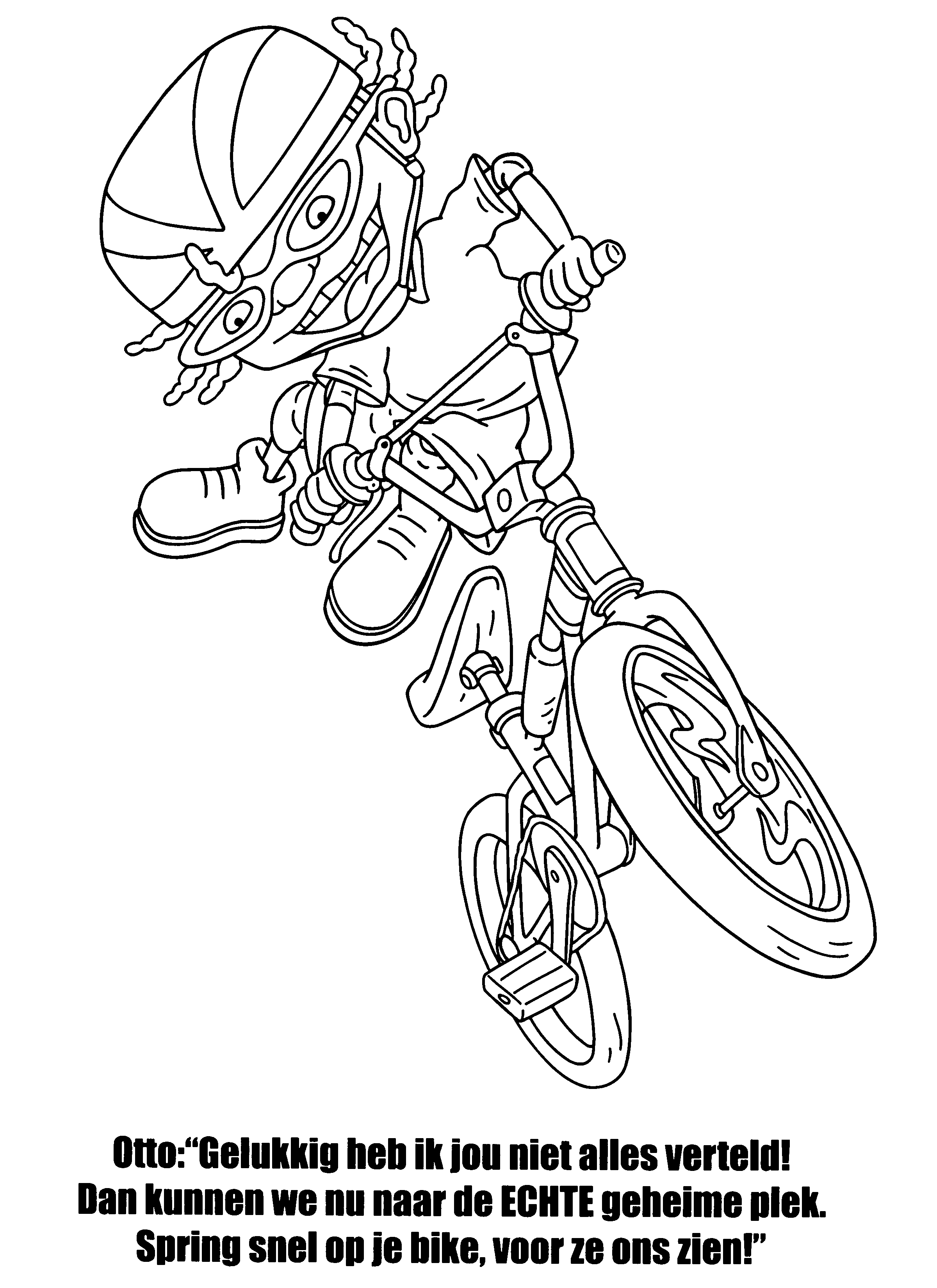 Coloring page: Rocket Power (Cartoons) #52238 - Free Printable Coloring Pages
