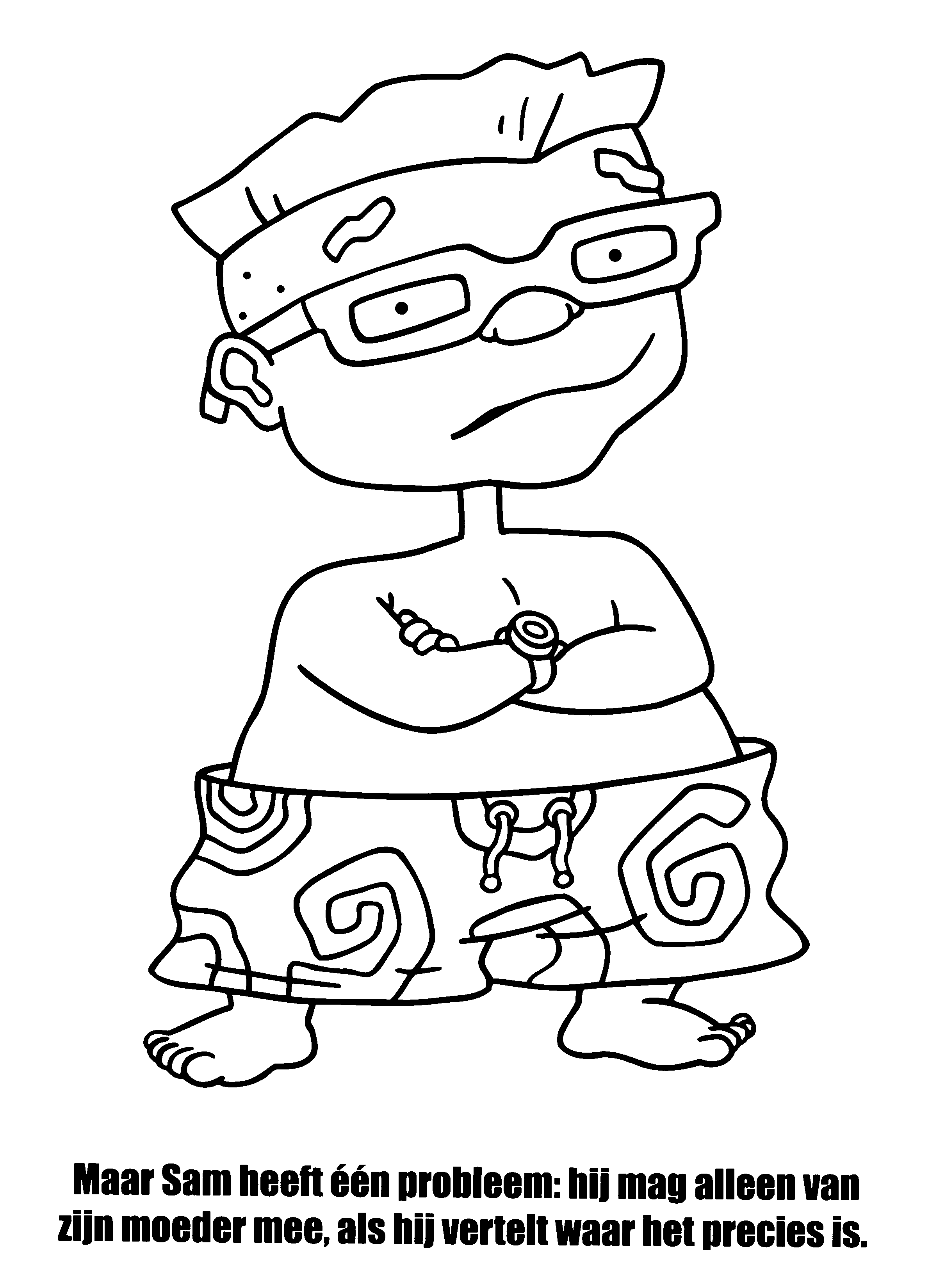 Coloring page: Rocket Power (Cartoons) #52246 - Free Printable Coloring Pages