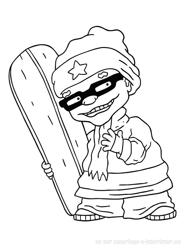Coloring page: Rocket Power (Cartoons) #52248 - Free Printable Coloring Pages