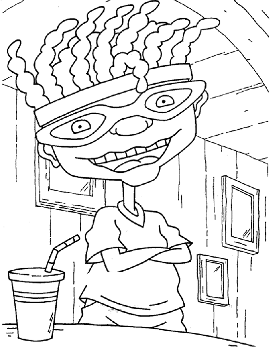 Coloring page: Rocket Power (Cartoons) #52252 - Free Printable Coloring Pages