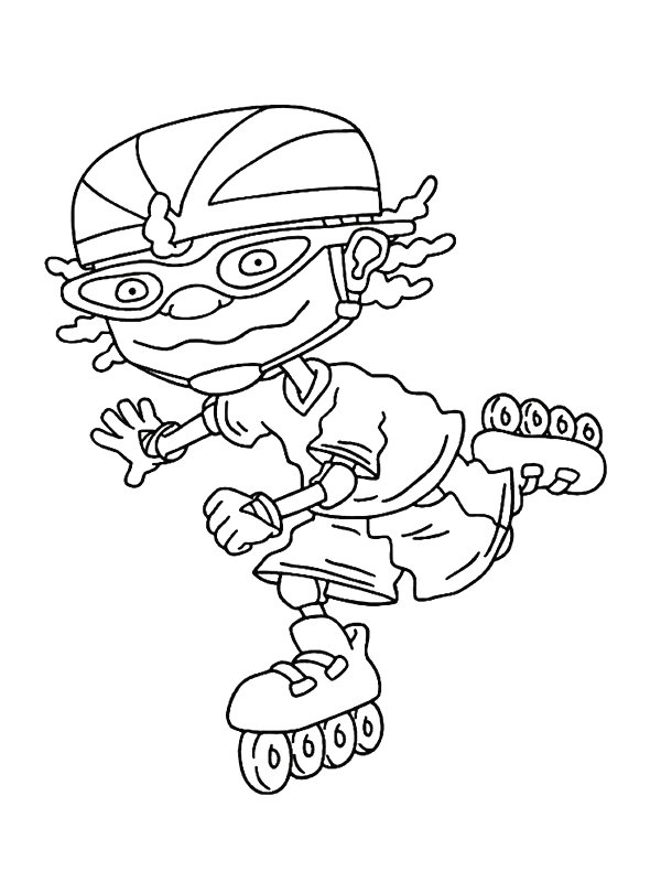 Coloring page: Rocket Power (Cartoons) #52262 - Free Printable Coloring Pages