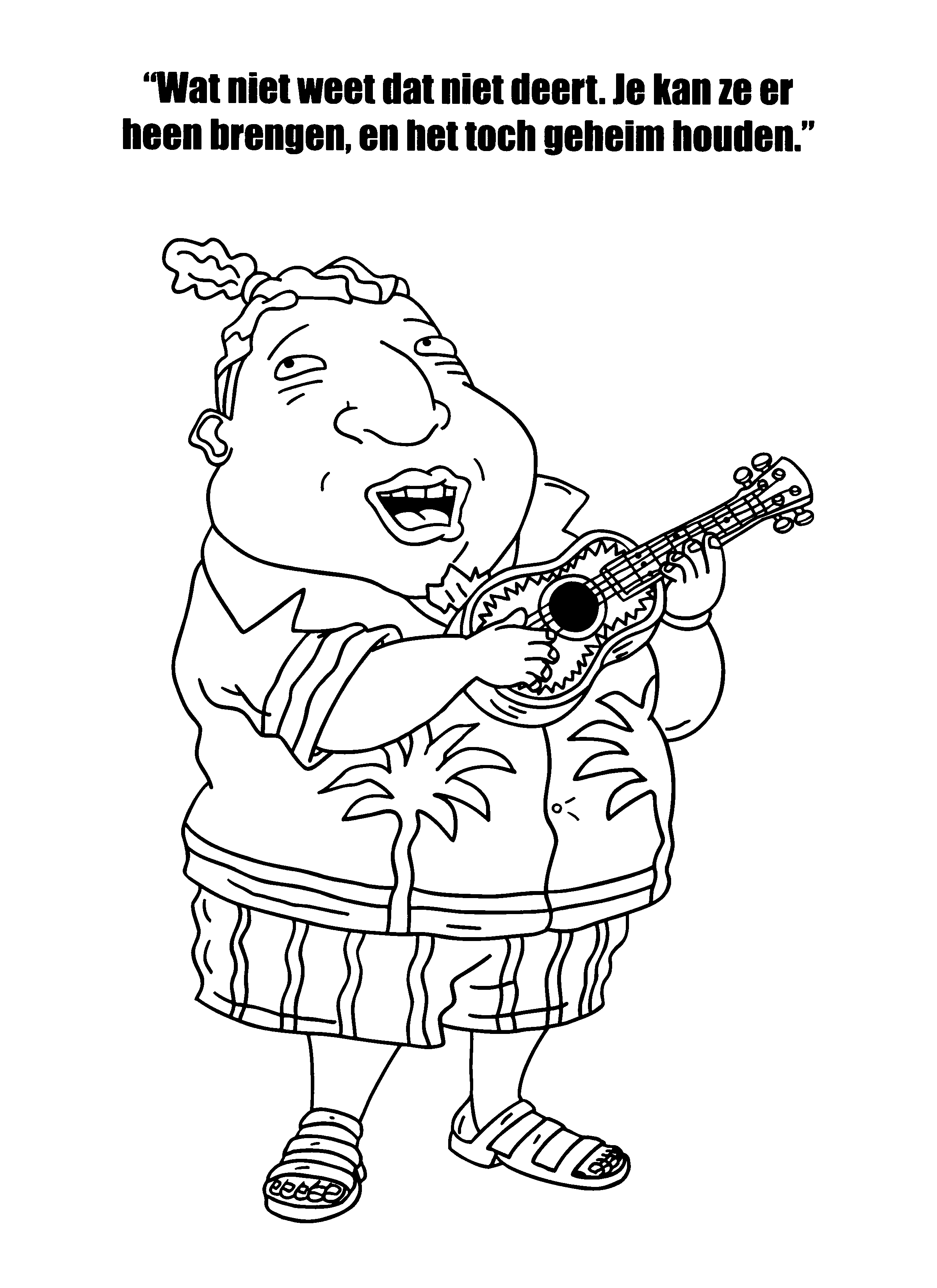 Coloring page: Rocket Power (Cartoons) #52591 - Free Printable Coloring Pages